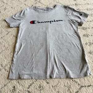 Boys Champion Gray Tee T-shirt XL